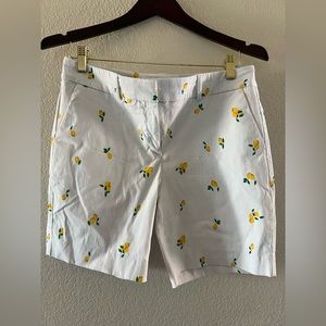 Lemon Print Shorts